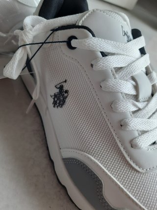 Scarpe U.S. POLO Assn. bianche e grigie