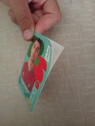 Estampa Mundial Cristiano Ronaldo Panini FIFA