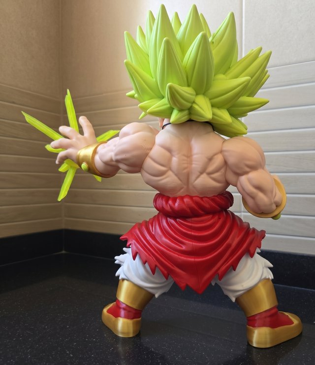 Figura Broly Super Saiyan 3D