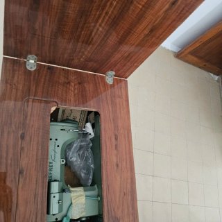 Maquina coser con mueble