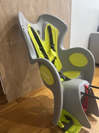 Silla bici niño gris/verde