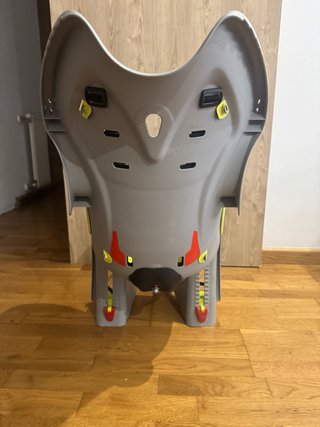 Silla bici niño gris/verde