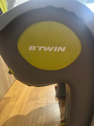 Silla bici niño gris/verde