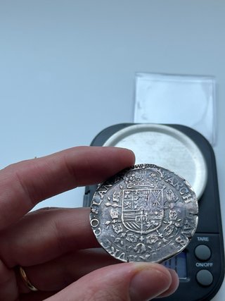 Patagón plata Brujas Felipe IV 1645