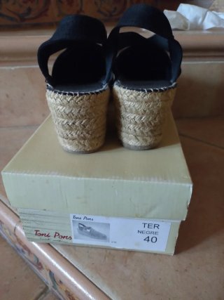 Zapatos esparto