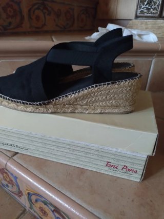 Zapatos esparto
