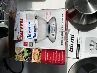 Báscula Cocina Girmi PS85 Inox 2L