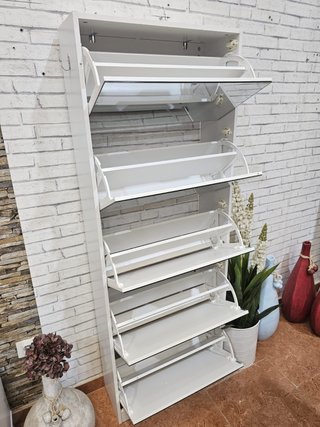 Zapatero 5 Puertas con Espejo 173cm