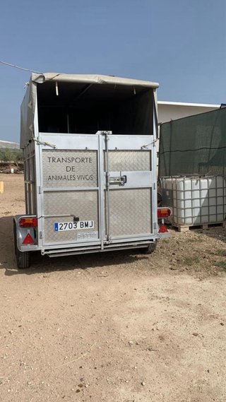 Remolque para 2 caballos