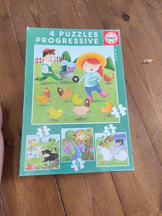 4 Puzzles Progresivos Educa