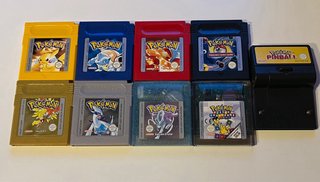 Colección completa 9 juegos+ Gameboy color Pokémon