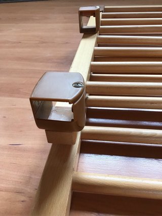 Barrera seguridad infantil madera