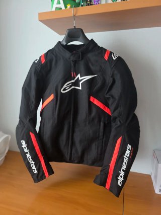 Chaqueta Alpinestars Mujer Negra y Roja