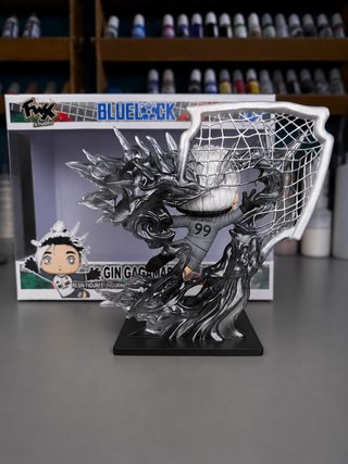 Funko Pop Gin Gagamaru Blue Lock Custom