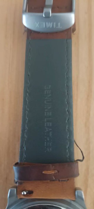 Reloj Timex Expedition Correa Cuero Marrón y Azul