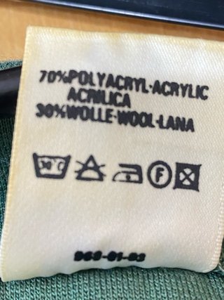 Felpa a zip Puma vintage di lana taglia XL