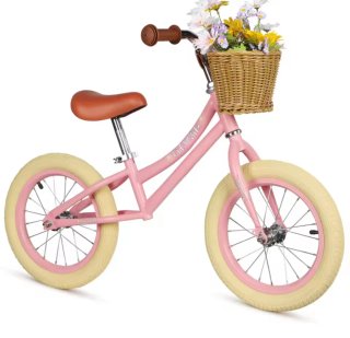 Bici de equilibrio rosa