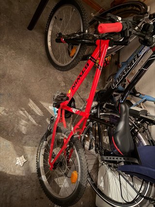 Bicicleta Btwin 24 Roja