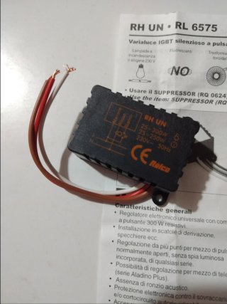 Lotto da 10Varialuce Dimmer Relco RHUN (RP0094)