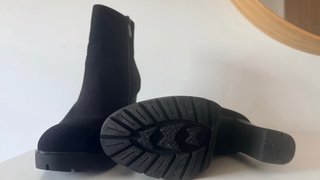 Botines negros tacón plataforma