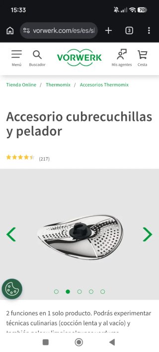 Thermomix TM6 + libro + cubrecuhcillas