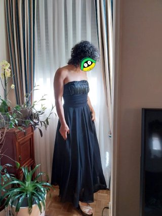 Vestido palabra de honor