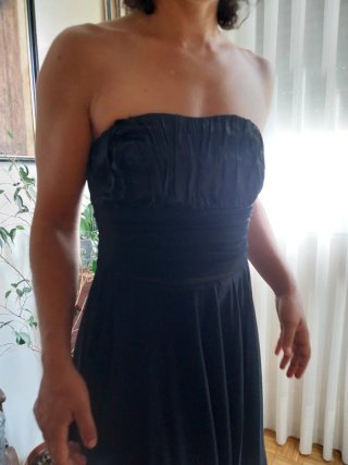 Vestido palabra de honor