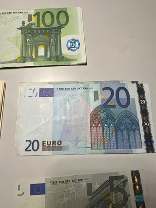 Billetes antiguos Euro 2002