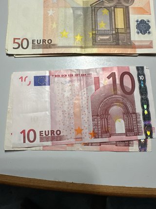 Billetes antiguos Euro 2002