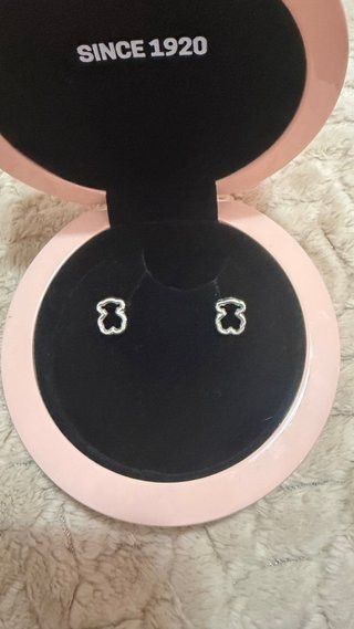 Pendientes Oso Tous Plata