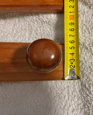 3 PERCHEROS DE MADERA PARA PARED