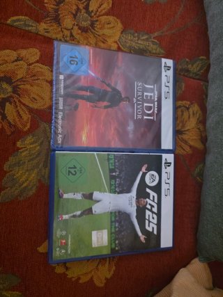 Jedi Survivor y FIFA 25 PS5