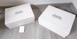 Scatola Alexander McQueen Uomo Bianca