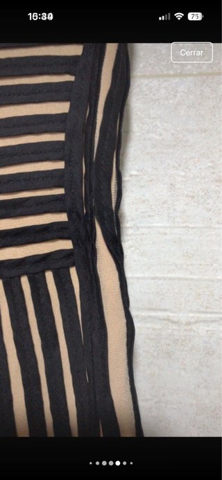 Vestido Adolfo Domínguez Talla 40 Rayas