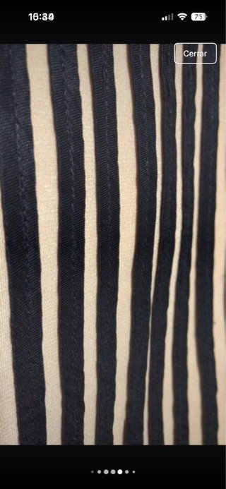 Vestido Adolfo Domínguez Talla 40 Rayas