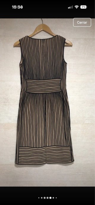 Vestido Adolfo Domínguez Talla 40 Rayas