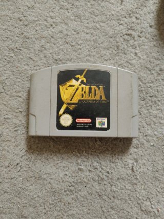 Zelda Ocarina of Time N64 Cartucho
