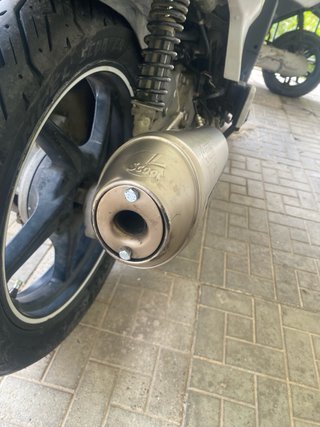 tubo de escape leovince para honda sh