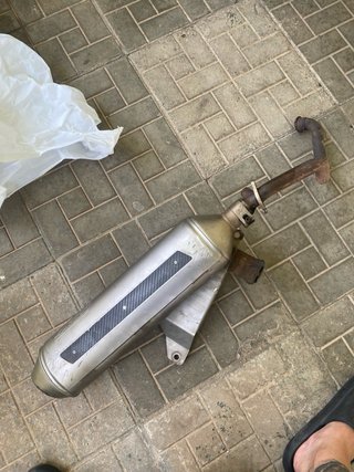 tubo de escape leovince para honda sh