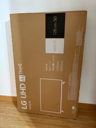 Televisión LG 50 Negra