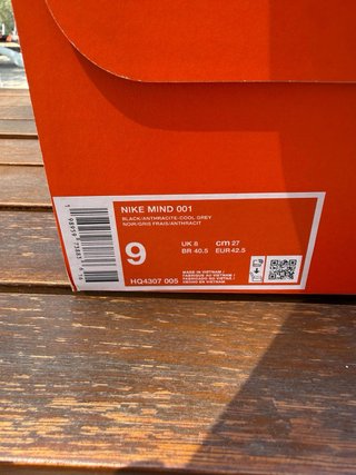 Nike Mind 001 Negro