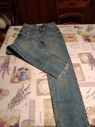 Jeans Bershka Slim Donna Blu