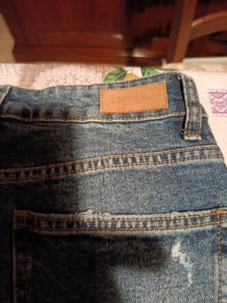 Jeans Bershka Slim Donna Blu