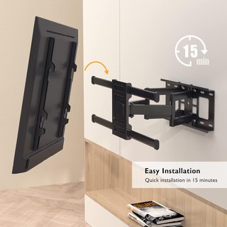 Soporte TV Pared BONTEC 32-85 VESA 600x400
