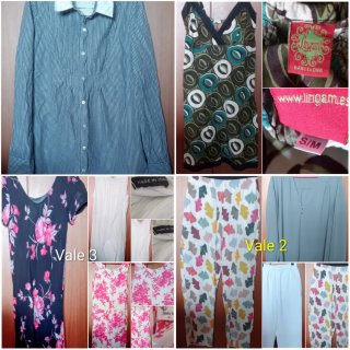 Blusa Vestidos Pantalón Verano Camisa