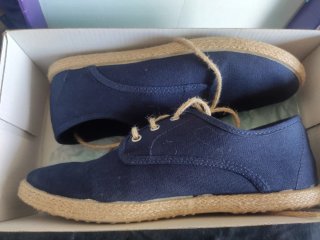 Zapatillas lona y esparto, marca Batilas niño