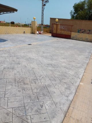 Hormigón impreso