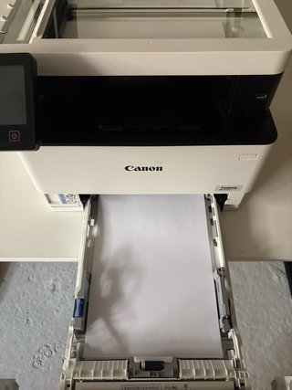 impresora canon blanca