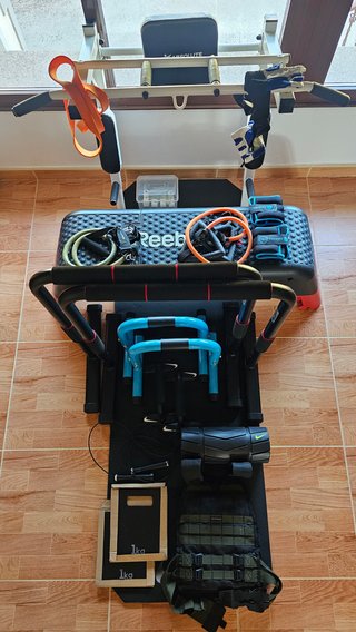 Equipo de ejercicio en casa