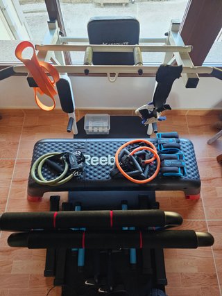 Equipo de ejercicio en casa